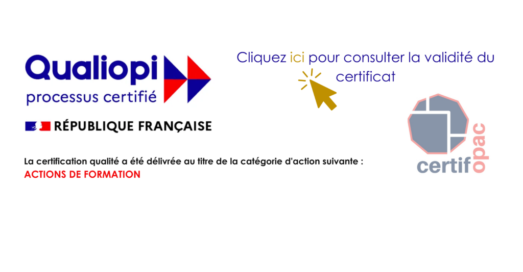 Logo certification Qualiopi
